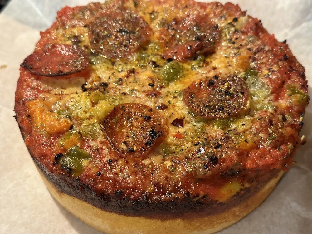 Personal Deep Dish Pizza